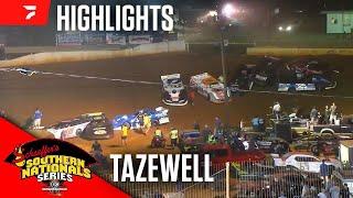 Southern Nationals Super Late Models at Tazewell Speedway 7/27/24 | Highlights