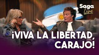 "Amo a TRUMP, a MILEI y a Bukele": Juan Soler | Saga Live