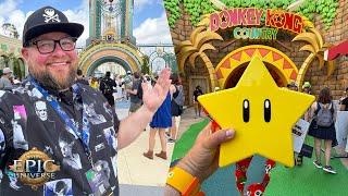 Epic Universe | Full Park Tour & Riding All The Rides | The BEST New Theme Park | Universal Studios