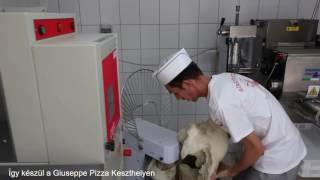 Így készül a Giuseppe Pizza Keszthelyen