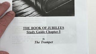 The Book of Jubilees Chapter 5 The Watchers and The Flood