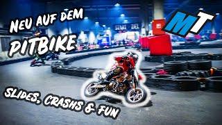 PITBIKE! IMR vs. DREAM! Slides, Crashes & Fun