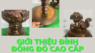 Giới Thiệu Đỉnh Đồng Đỏ Đại Bái Cao Cấp Màu Cổ - 0988085667