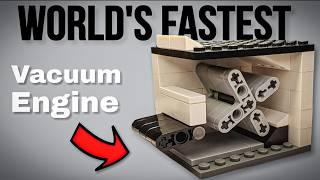 Fastest 12,000 RPM Lego Vacuum Engine | World record!!!