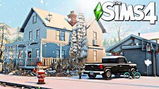 Realistic Christmas Family Home  || The Sims 4 Speed Build