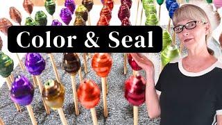 3 Simple Methods For Coloring and Sealing Metal Beads