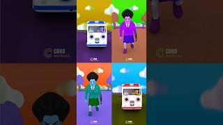 The robot egg challenge VS Nick's Army comes to the rescue - Scary teacher 3D - Coffin dance song c