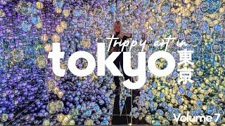 tokyo on a rainy day: teamlab borderless & roppongi cafes