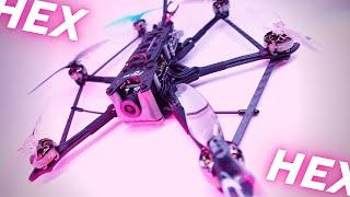 Wir fliegen Hexacopter im Regen Flywoo HEXplorer LR 4 mit DJI Digital im Test