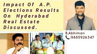 A.P Elections Impact #Hyderabad Real Estate#investment#amaravathi