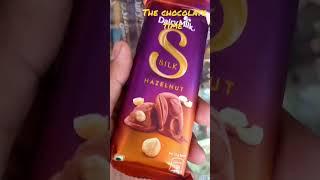 Cadbury dairy milk silk Hazelnut chocolate review #viral#trending#viralshort#ytshort #youtubeshorts