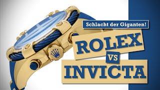 ROLEX vs INVICTA - Schlacht der Giganten.