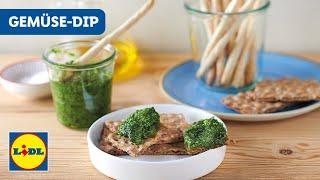 Gemüse-Dip mit Karottengrün | Food Waste - Resteverwertung Rezepte | Lidl Kochen