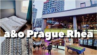 a&o Hostel Prague Rhea - Cheap hostel with Private rooms - Reasonable Price for room with shower/WC.