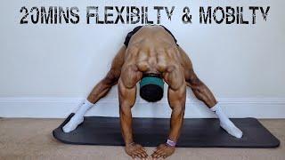 20mins Full Body Flexibility & Mobility Routine At Home | (FOLLOW ALONG)