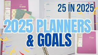 2025 Planners & Goals | My 25 for 2025 Challenge | JORDAN BUDGETS