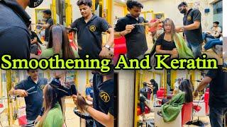 Smoothening and keratin Hair Treatment || My Experience || Full process and cost || Ani Shelina