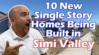 10 New Single-Story Homes in Simi Valley CA, Ready November 2022