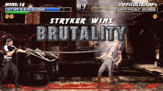 Mortal Kombat SE Mod Fustini Definitive 2024 - STRYKER BOSS Gameplay Playthrough