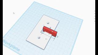 Tinkercad 2024 Custom Switchplate