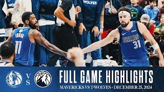 Dallas Mavericks Highlights vs. Minnesota Timberwolves | December 25, 2024