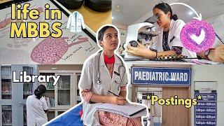 ~𝐌𝐁𝐁𝐒 𝐯𝐥𝐨𝐠~ life in second year mbbs| clinical postings🩺|pathology |