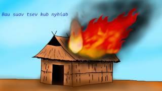 Txhais npau suav pom tsev kub hnyiab