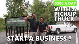 Should You Start A Junk Removal Business? How We Made $200 In 20 Minutes With A Pickup Truck