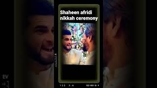 Video of Shaheen afridi nikkah|wedding ceremony of Shaheen Afridi|#shaheenafridi #anshaafridi