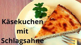 Produkt-Test veganer Käsekuchen & vegane Schlagsahne