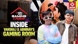 Gaming Room Tour With Vanshaj and Abhi9av | Anime Figures, Playground Trophies & More!