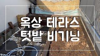 [SUB] 자매의 옥상 테라스텃밭 비기닝