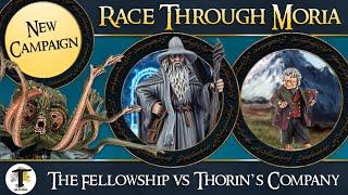 FELLOWSHIP VS THORIN'S COMPANY | A NEW MIDDLE-EARTH STRATEGY BATTLE GAME MINI-GAME | BATTLE REPORT