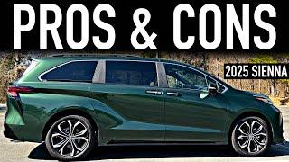 Pros & Cons of the 2025 Toyota Sienna Platinum