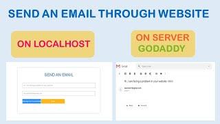 How to Send an Email Using Website | ASP.Net C# | Using Code | On Localhost and On Web Server