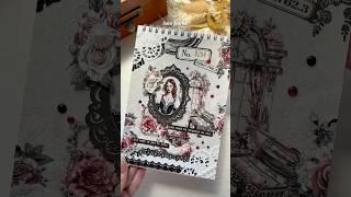 ASMR Artistic Journaling #journaling #journalwithme #scrapbooking #diy