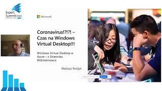 Azure Windows Virtual Desktop w erze COVID 19  -  Mariusz Ferdyn ⌨ devradio