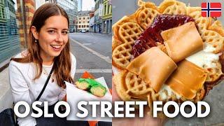 OSLO'S Best Street Food: Grilled Cheese, Hot Dogs, Waffles, Food Markets 