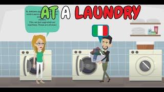 Laundry Room Language: Easy Italian Dialogue for Beginners