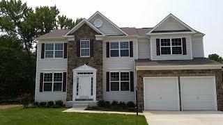 K. Hovnanian Homes at Brookwood Run - The "Delaware" - Colonial Elevation