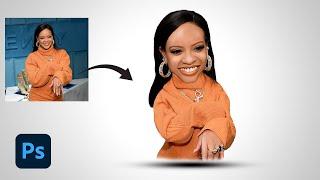 Photoshop Tutorial Caricature Cartoon Effect In Photoshop How To Create Your Cartoon Character