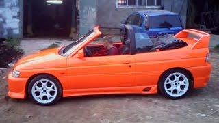 Ford Escort Cabrio xr3i 1992, Orange