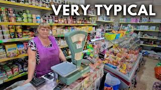 Russian TYPICAL Village Store Tour