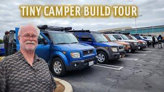 Mechanical Engineer Builds AMAZING Honda Element Tiny Camper