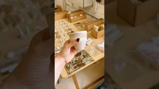 this ceramic cup is actually made from waste 