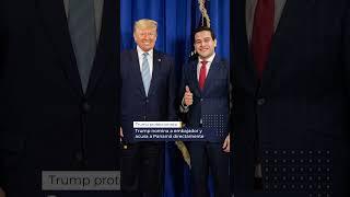 Nuevo embajador en Panamá, polémica decisión de Trump