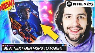 BEST NEXT GEN MSP TO MAKE! RANKING ALL 12 I NHL 25 HUT