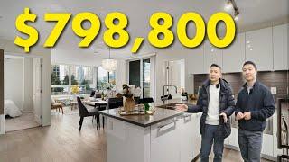 Under $800K ! Tour This Stunning 2-Bedroom Condo Near Metrotown Burnaby | Property Tour