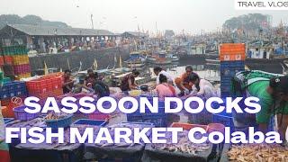 4K Sassoon Dock Fish Market Colaba Mumbai 1871 Walk Tour November 2024