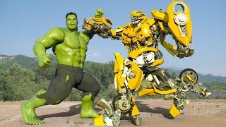 Transformers One (2024) - Bumblebee vs Hulk Final Fight | Paramount Pictures [HD]